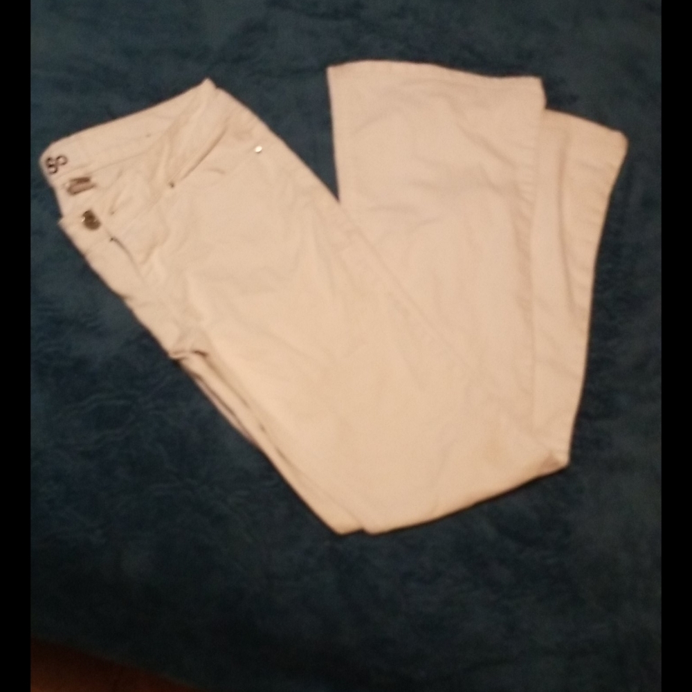 Size 5 white jeans